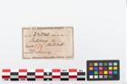 Etikett zu Bronzearmreif (NHMW-PRAE-024540)